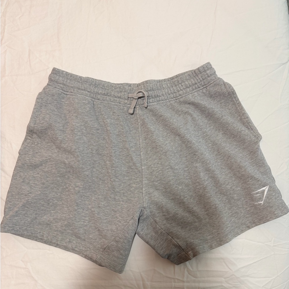 GymShark Shorts - Gray Men's Athletic Drawstring Shorts